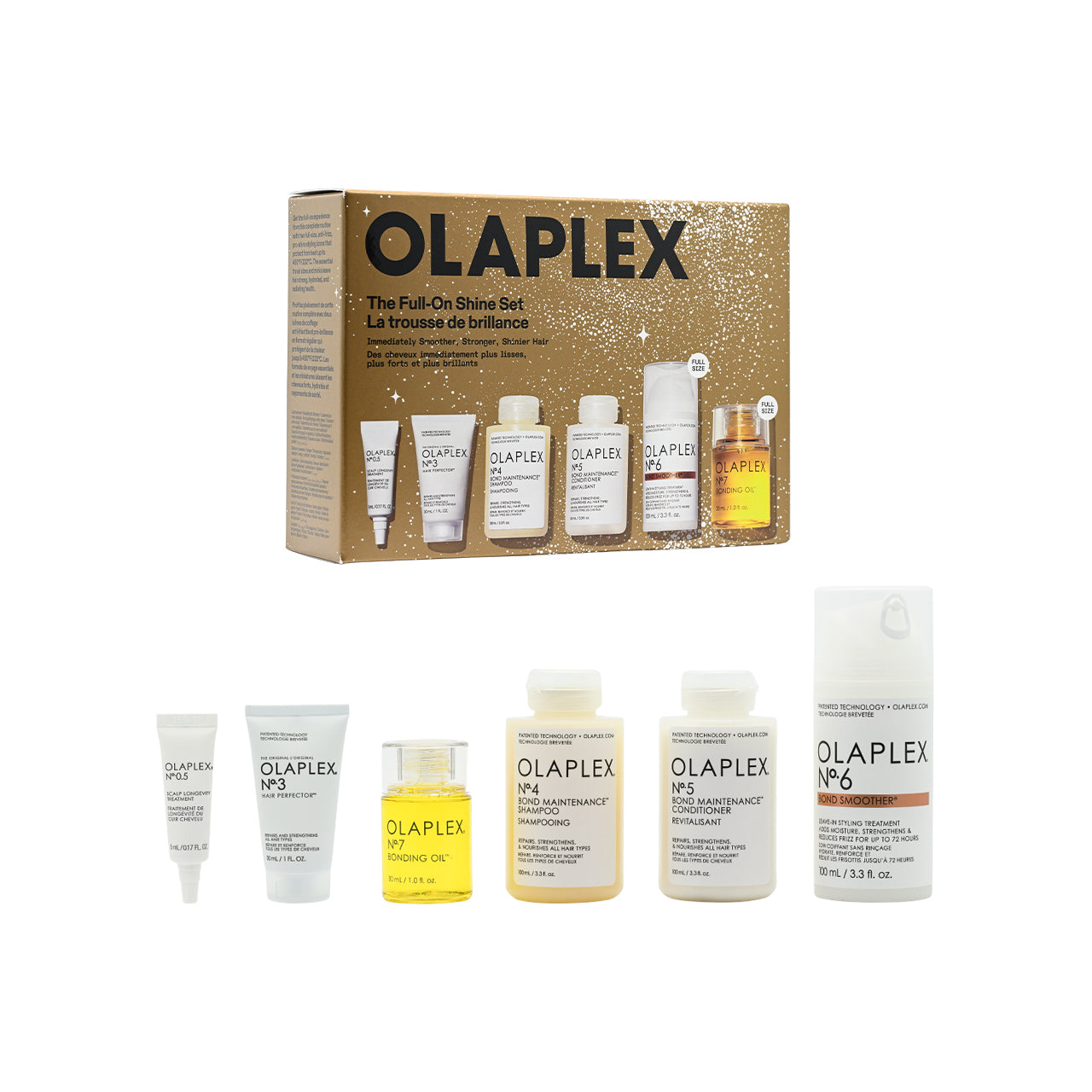 OLAPLEX 極緻亮澤髮絲修護套裝 6件裝