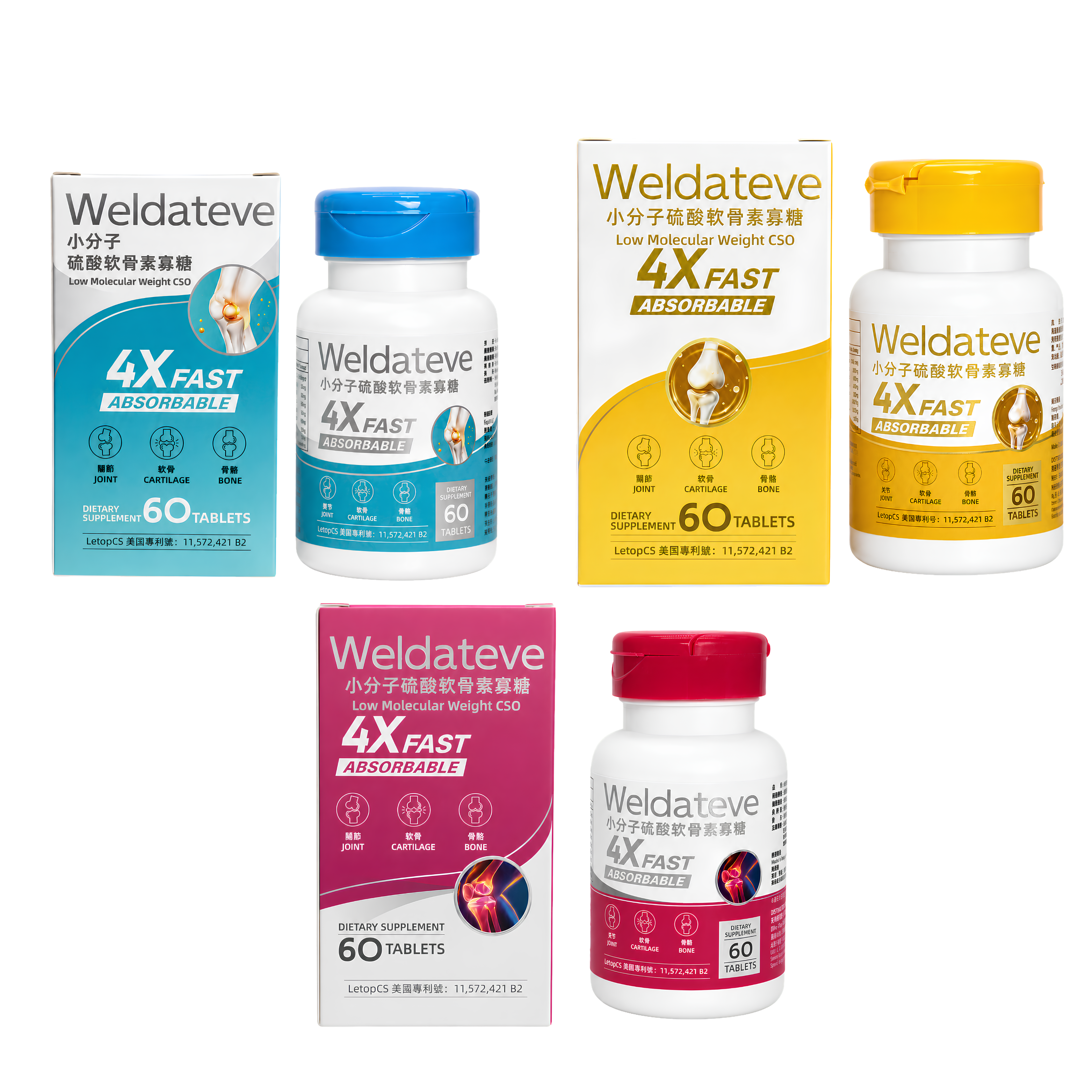 Weldateve威樂芮-小分子硫酸軟骨素寡糖