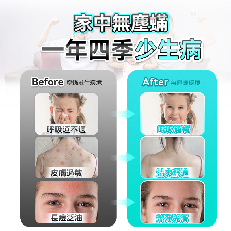 Creatulize 智能無人全面Clean 360°可視化超微吸殺菌消毒除蟎器