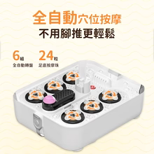 日本Yohome 3D太極輪智揉全 足穴位多防護超大屏易視觸 恆溫折疊足浴盆