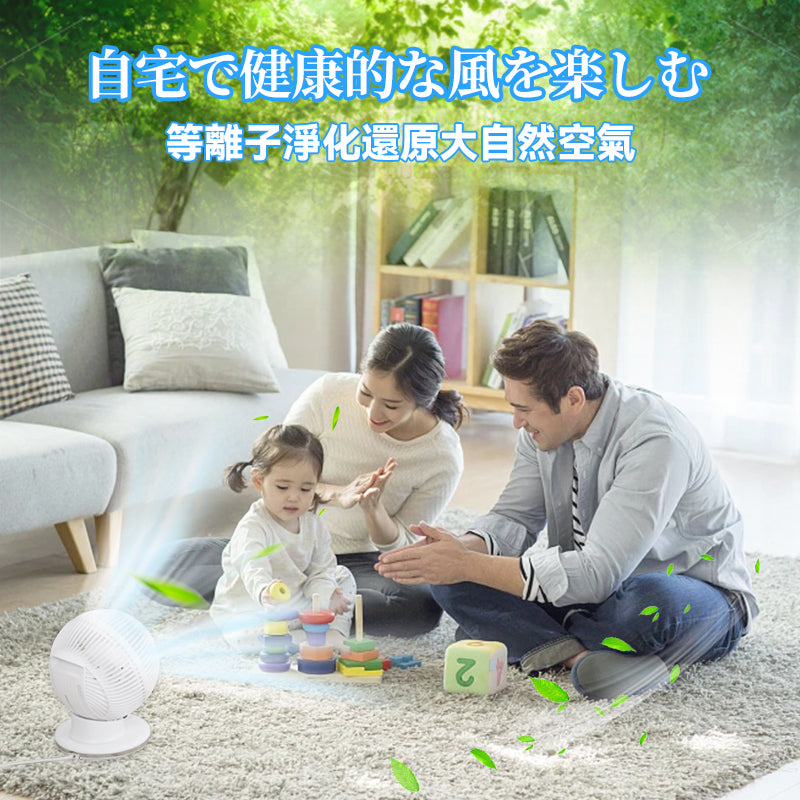 日本Yohome 4D全方位淨化直流循環扇
