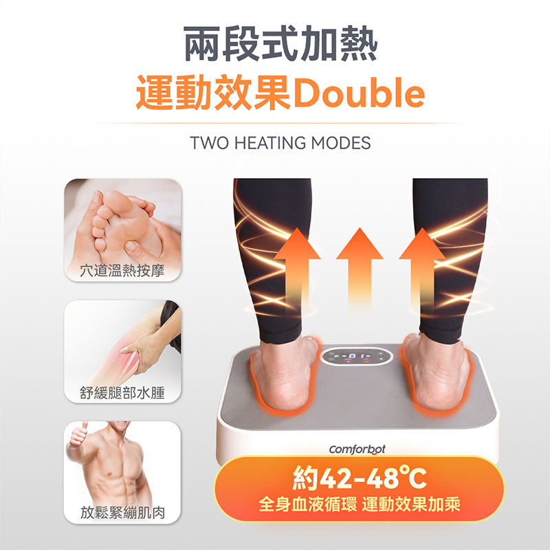 Comforbot 全身共頻無耗能高效運動健體有氧活血溫控家用律動機