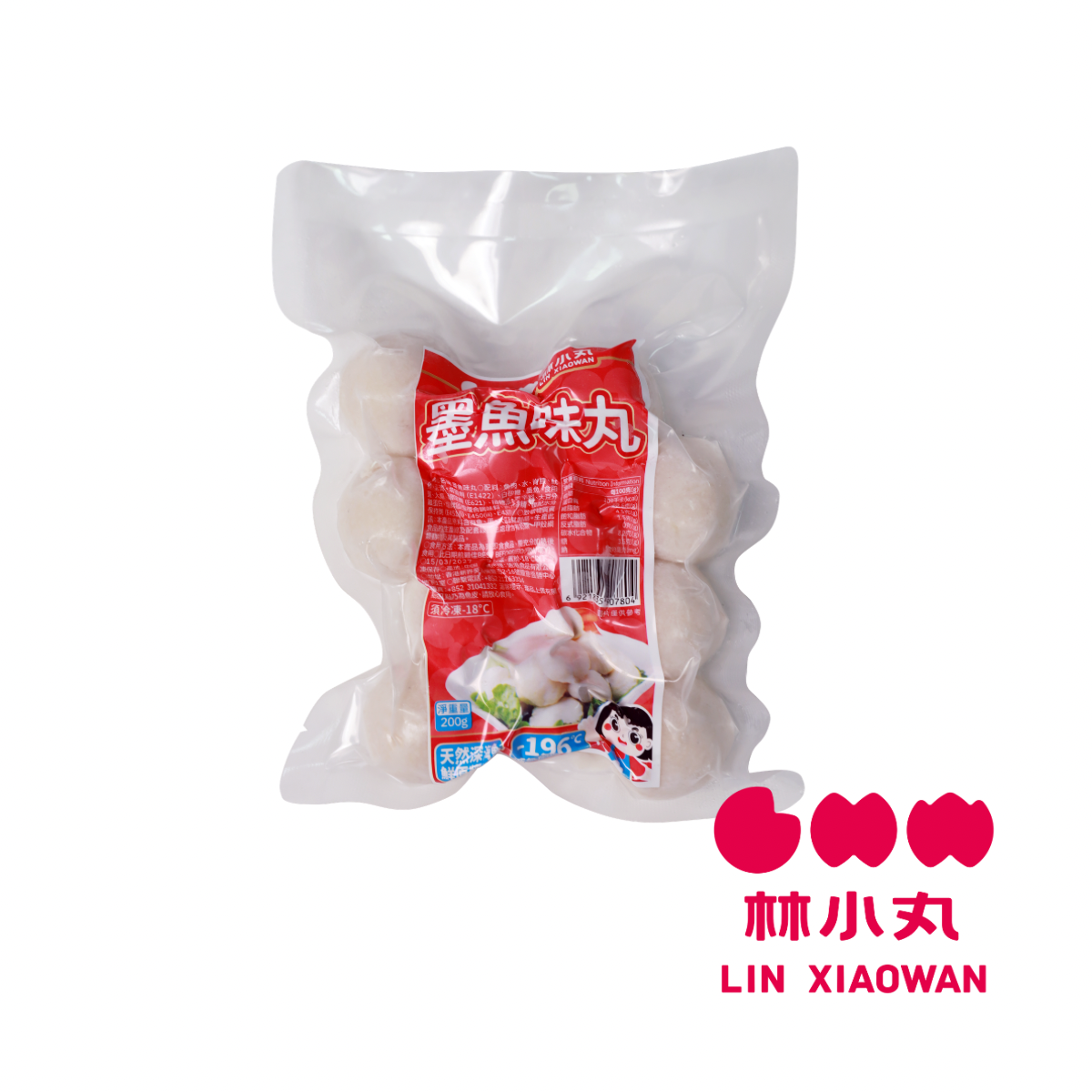 墨魚味丸 約200克