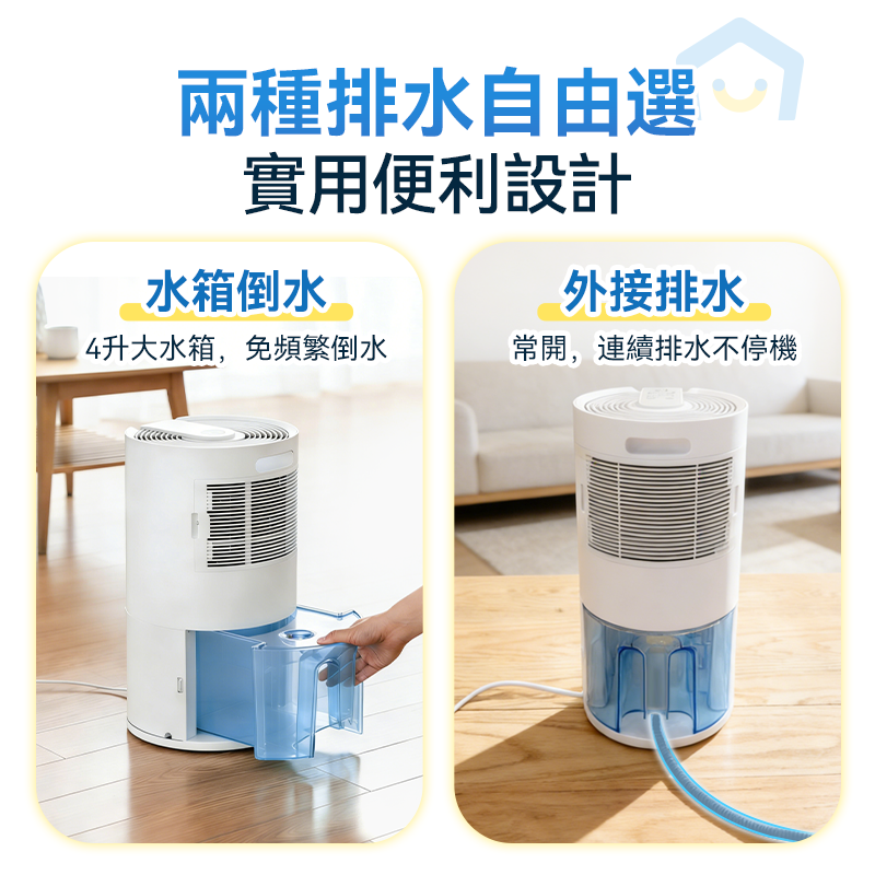日本Yohome 轉輪式DualDry專利四季控濕暖風乾衣4L 大空間抽濕機