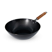 日本燕三条製鐵流｜鐵炒鍋系列 槌目北京鍋 27cm