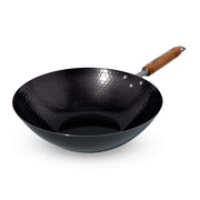 日本燕三条製鐵流｜鐵炒鍋系列 槌目北京鍋 30cm
