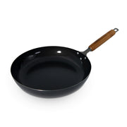 日本燕三条製鐵流｜格紋鐵鍋系列 格仔錘紋煎鍋 28cm