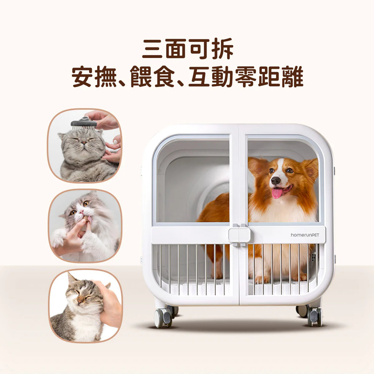 HomerunPet-加大版寵物毛髮烘乾機