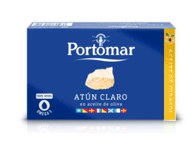Portomar - 西班牙葵花籽油浸吞拿魚（約110克）