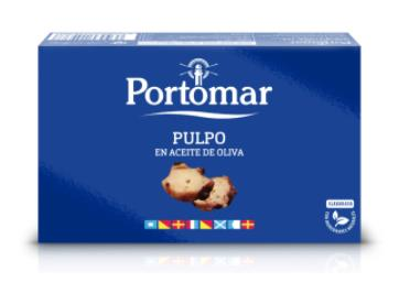Portomar - 西班牙橄欖油浸八爪魚（約111克）