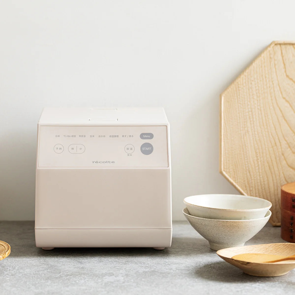 récolte Cooking Rice Cooker 電子鍋(白色)