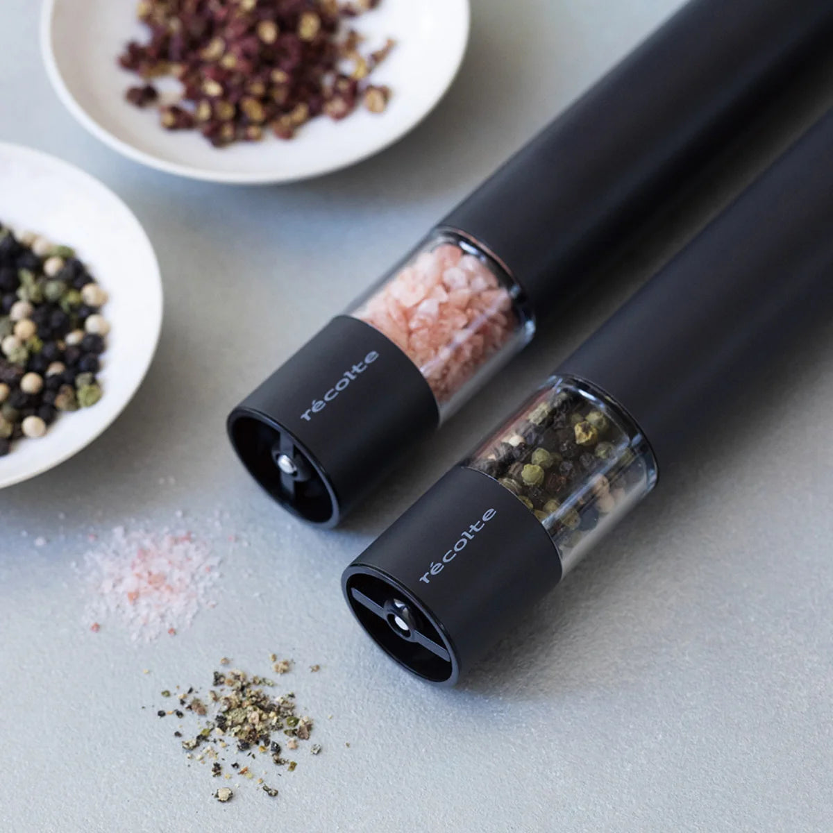 récolte Salt & Pepper Mill Mini 電動研磨器(深灰色)