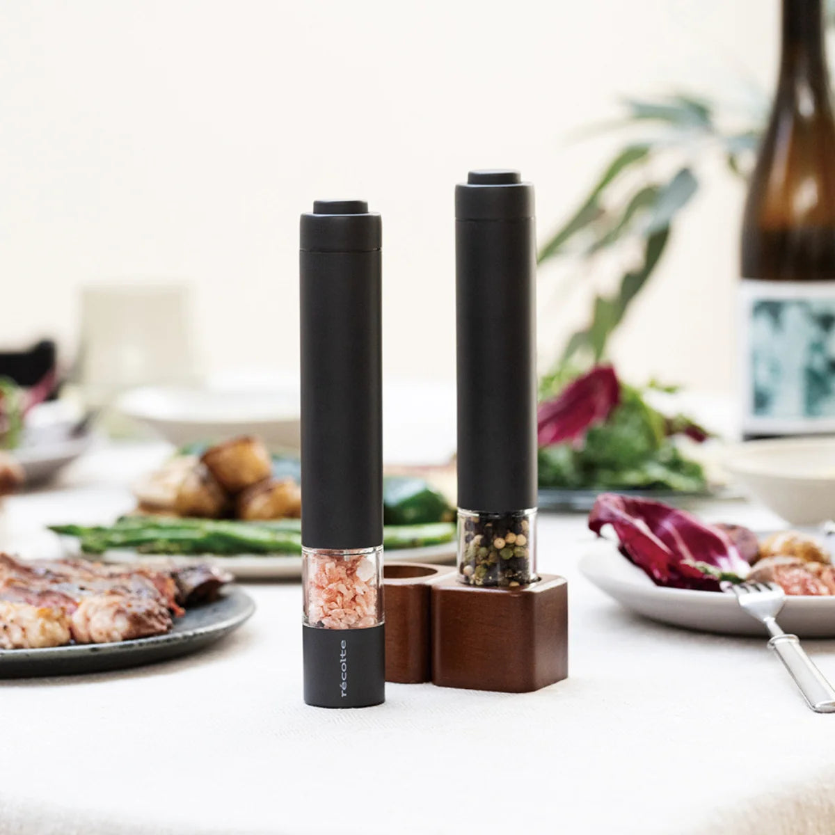 récolte Salt & Pepper Mill Mini 電動研磨器(深灰色)
