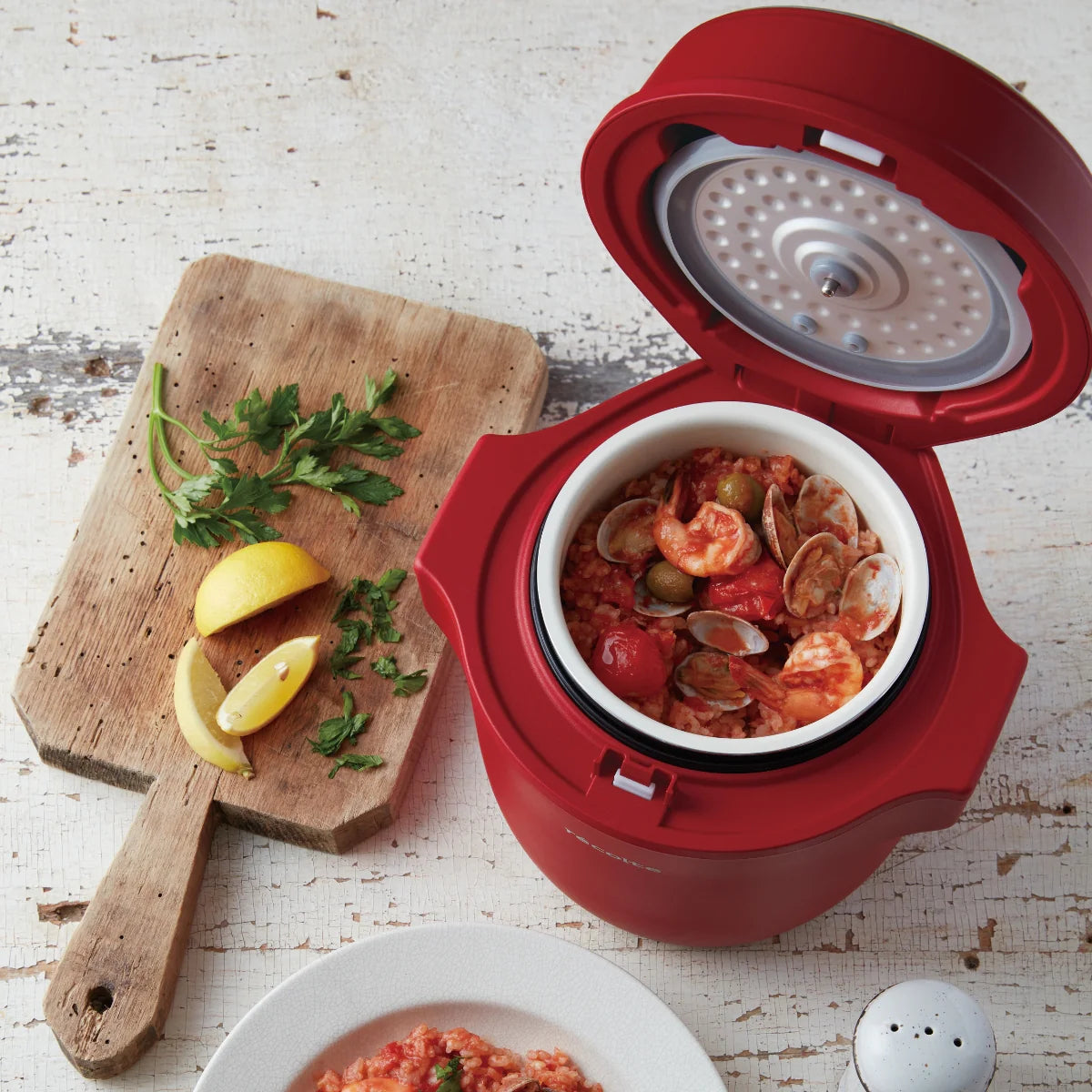 récolte Compact Rice Cooker 電子鍋(紅色)