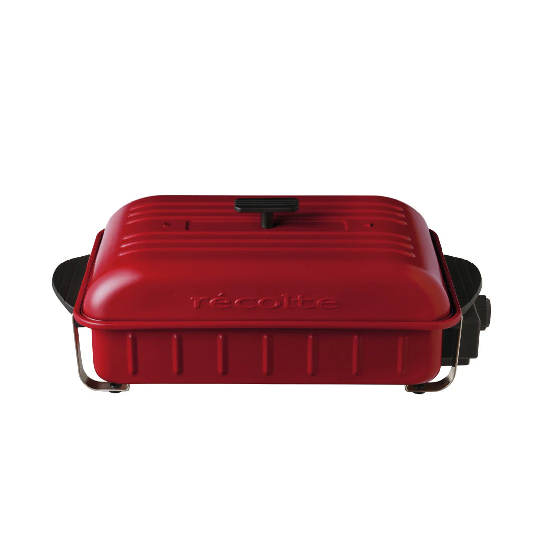 récolte Home BBQ 日式電熱鍋(紅色)