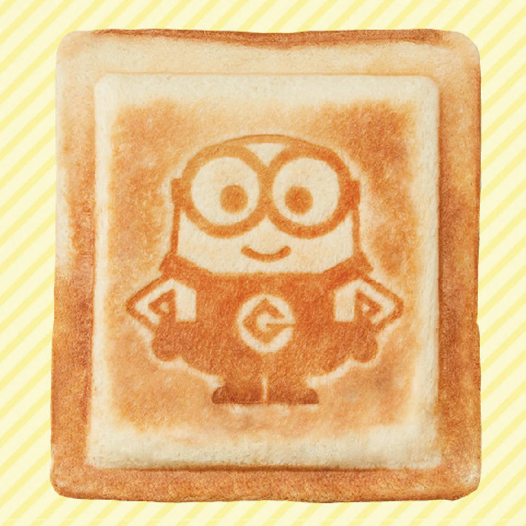 récolte Press Sand Maker Plaid-Minion Limited Edition 厚燒格子三明治機小小兵限定款