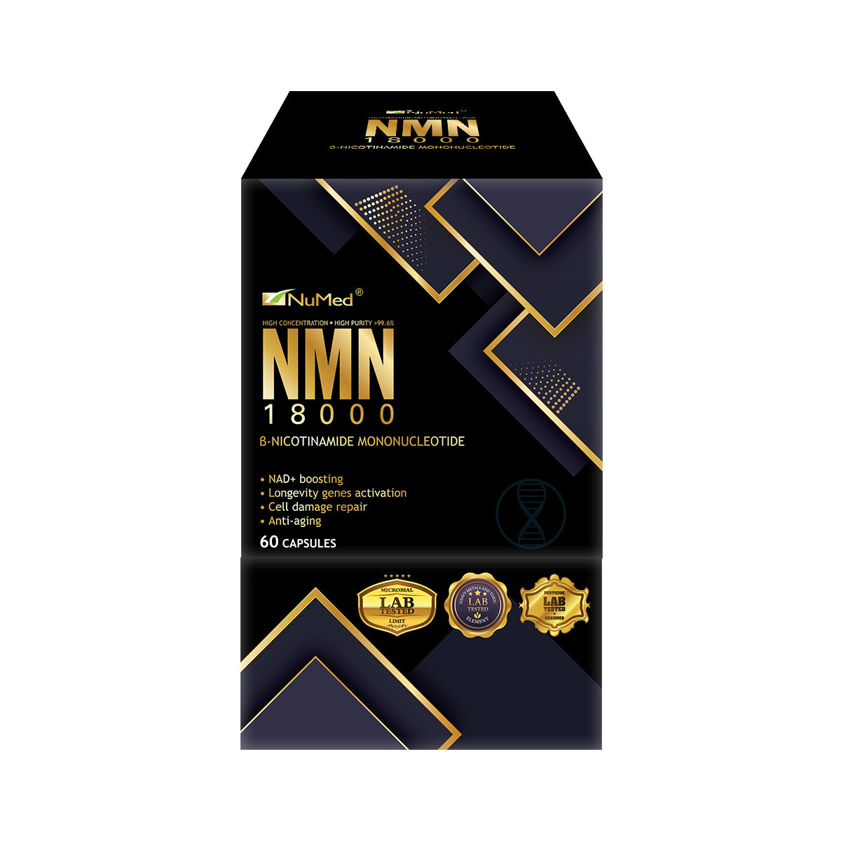 NuMed - NuMed 紐美NMN 18000 60粒膠囊裝