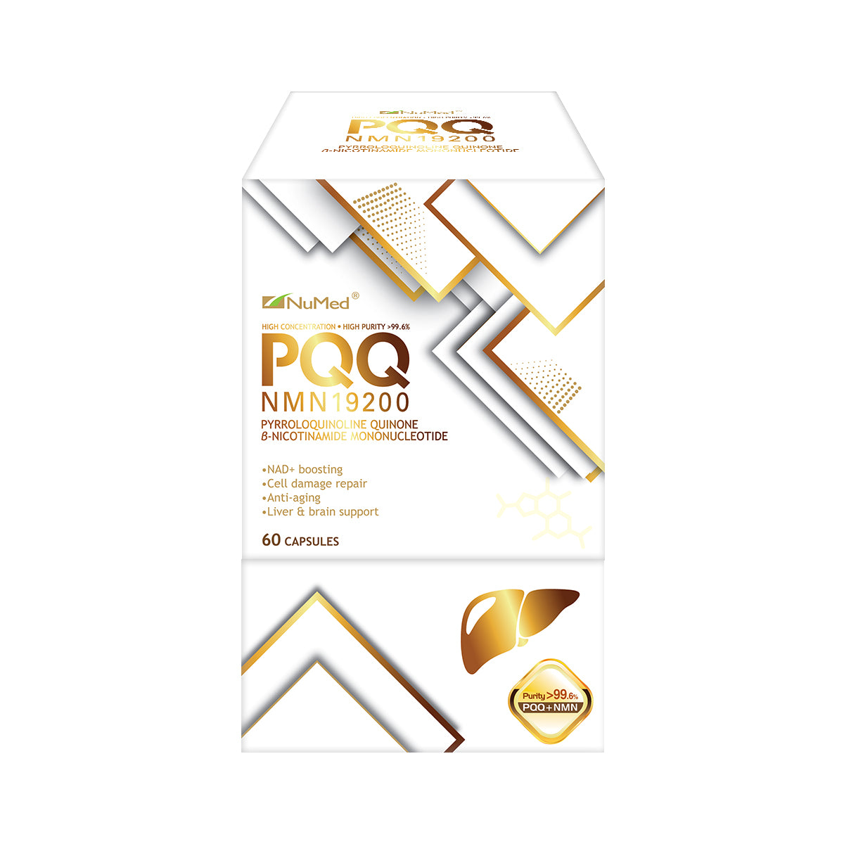 NuMed - NuMed 紐美PQQ NMN 19200 60粒膠囊裝