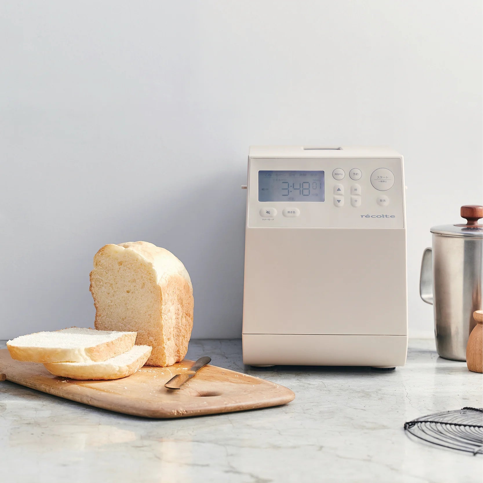 récolte Compact Bakery 麵包機(白色)