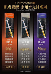 瑞士 Cellmésotec 三效美肌針劑精華套裝（膠原針/白光針/逆齡針 1 Set 各一支）