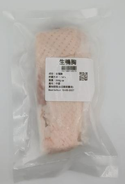 中國(生)鴨胸(約200克)