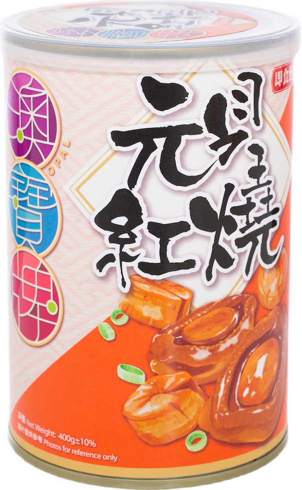 TS4元貝紅燒鮑魚 鮑魚淨重量 80g 4隻/元貝紅燒