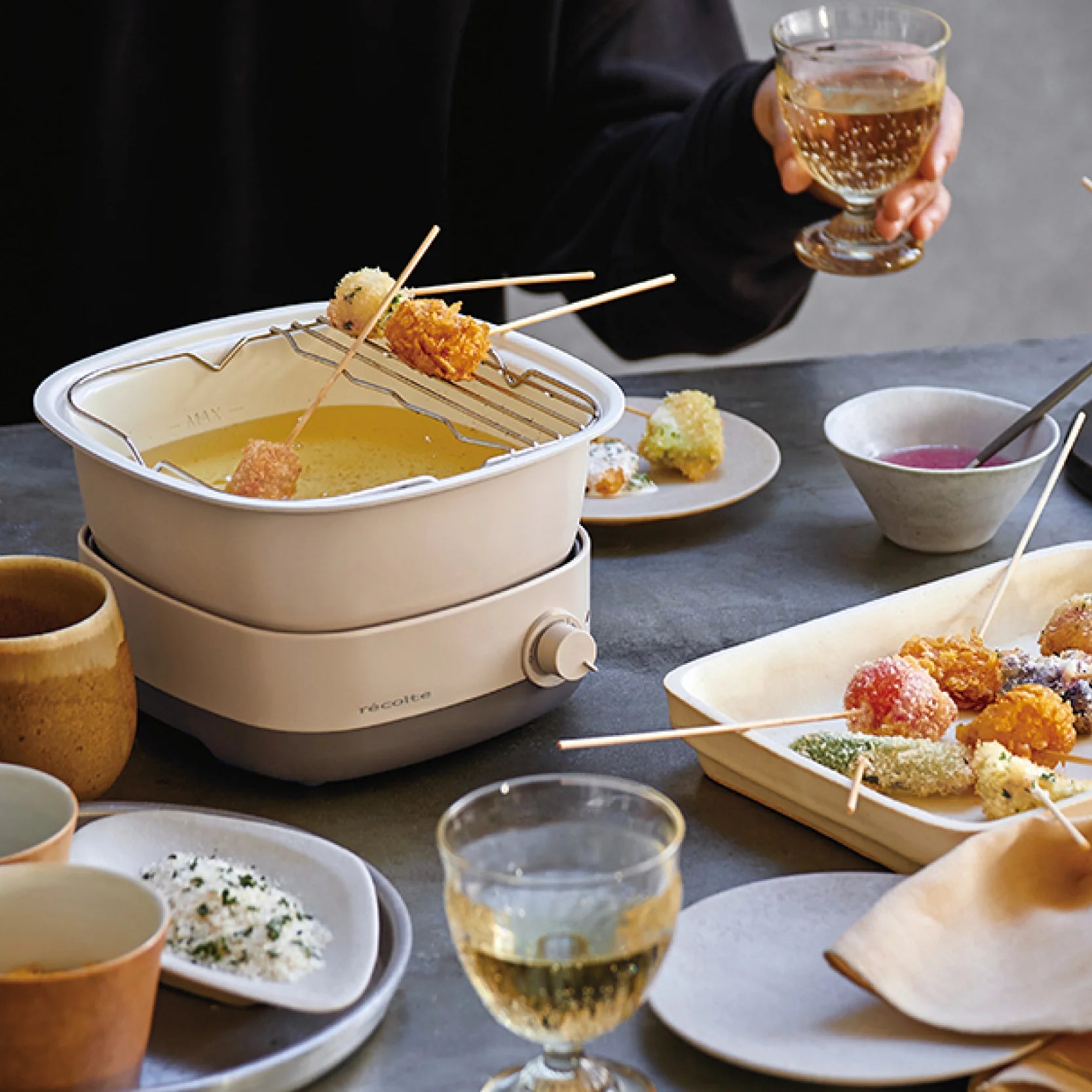 récolte POT DUO carré 日式小電鍋